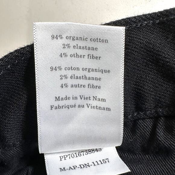 NWT Everlane Men's The Slim 4 Way Stretch Organic Jeans Black Size 28x32 - Picture 12 of 13